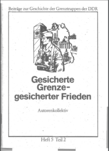 Gesicherte Grenze - gesicherter Frieden Teil 2
